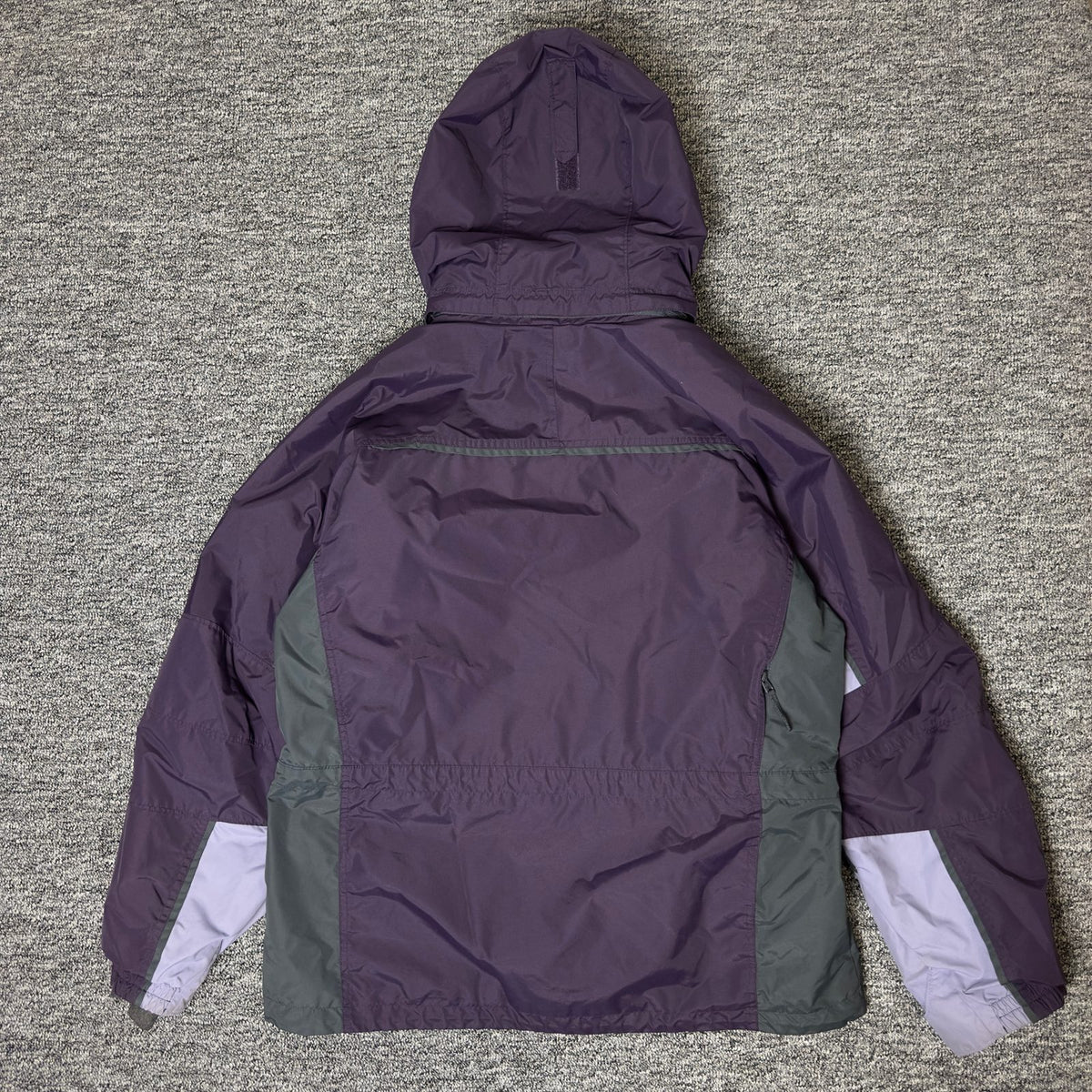 Columbia Interchange Hooded Jacket Womens L Purple Gorpcore