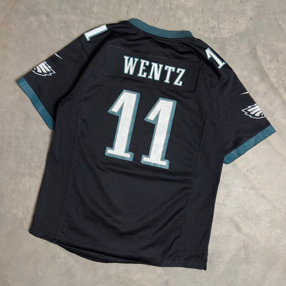 Nike Philadelphia Eagles Wentz Jersey Boys XL Black NFL
