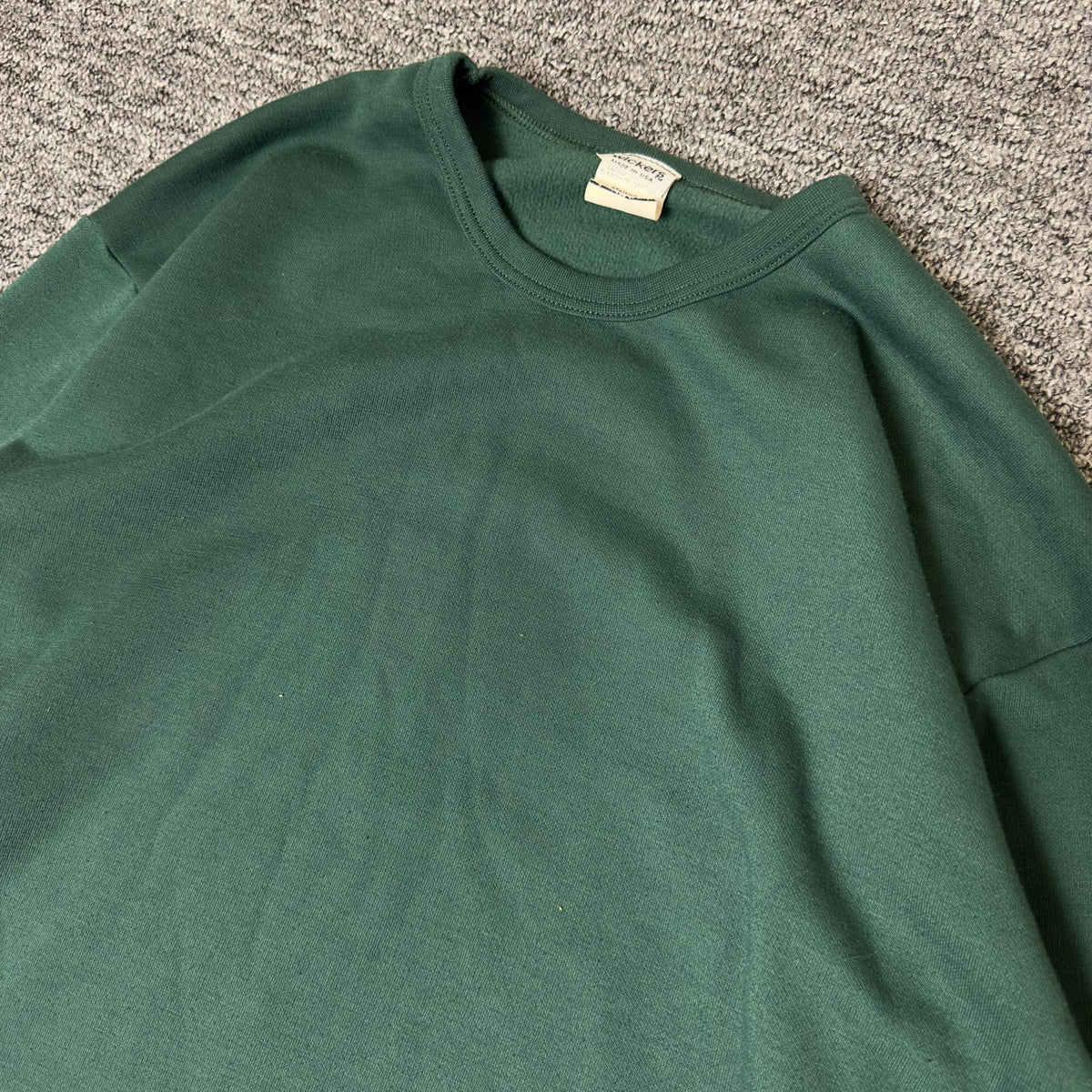 Wickers Thermal Crewneck Long Sleeve Mens Tall L Dark Green