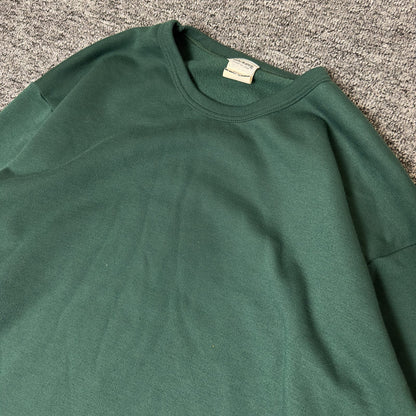 Wickers Thermal Crewneck Long Sleeve Mens Tall L Dark Green