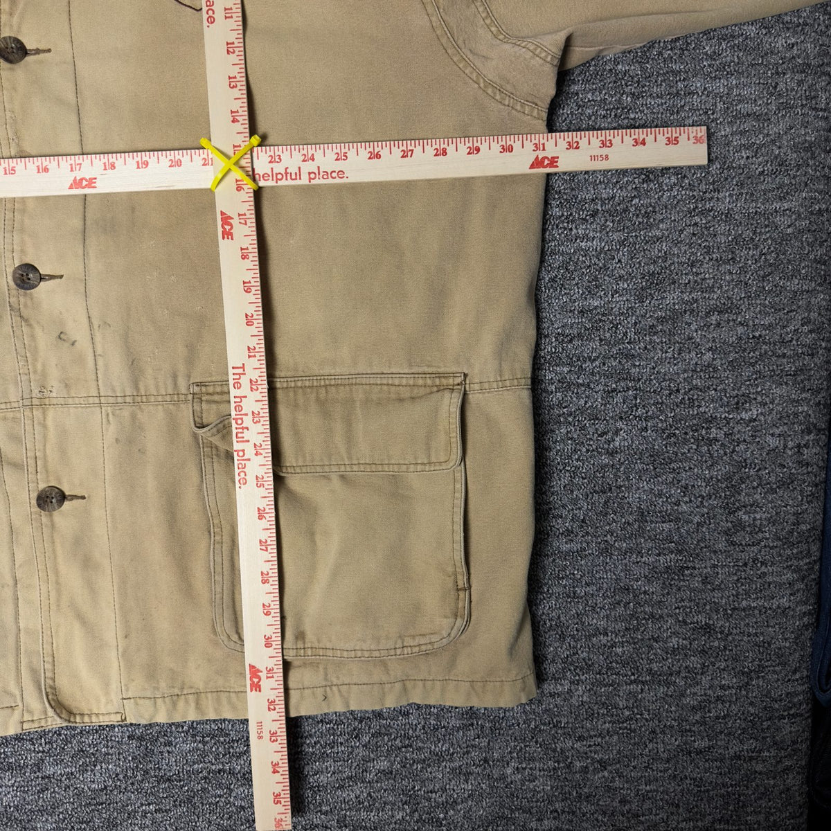 Dunbrooke Upstream Chore Jacket Mens XXXL Tan Dodge