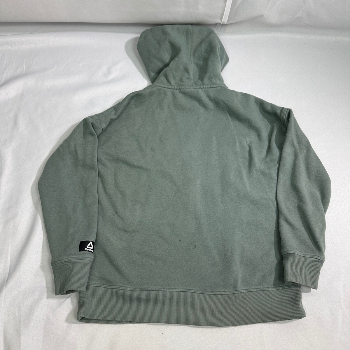 Reebok Pullover Hoodie Mens M Sage Green Athleisure Delta