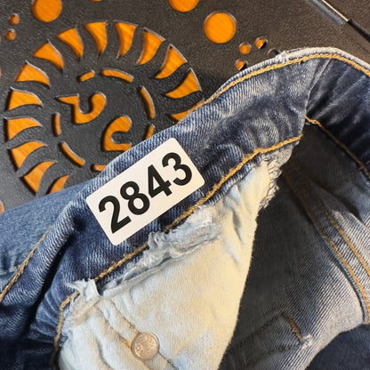 Levis 505 Straight Leg Jeans Mens 31x30 Blue Medium Wash