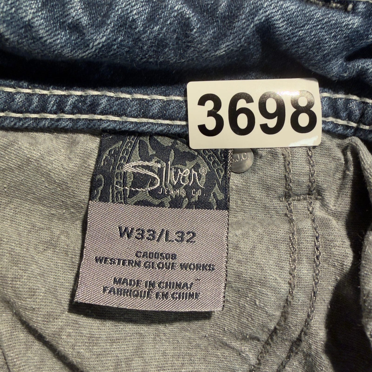 Silver Jeans Suki Baggy Bootcut Womens W38 L32