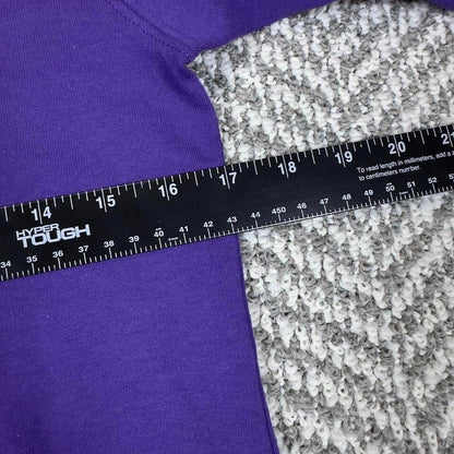 Champion T Shirt Unisex Small Purple Cotton Basic Streetwear
