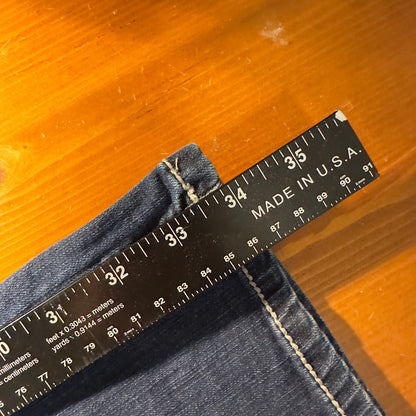 Y2K Maurices Low Rise Bootcut Jeans Womens 3/4-R Blue