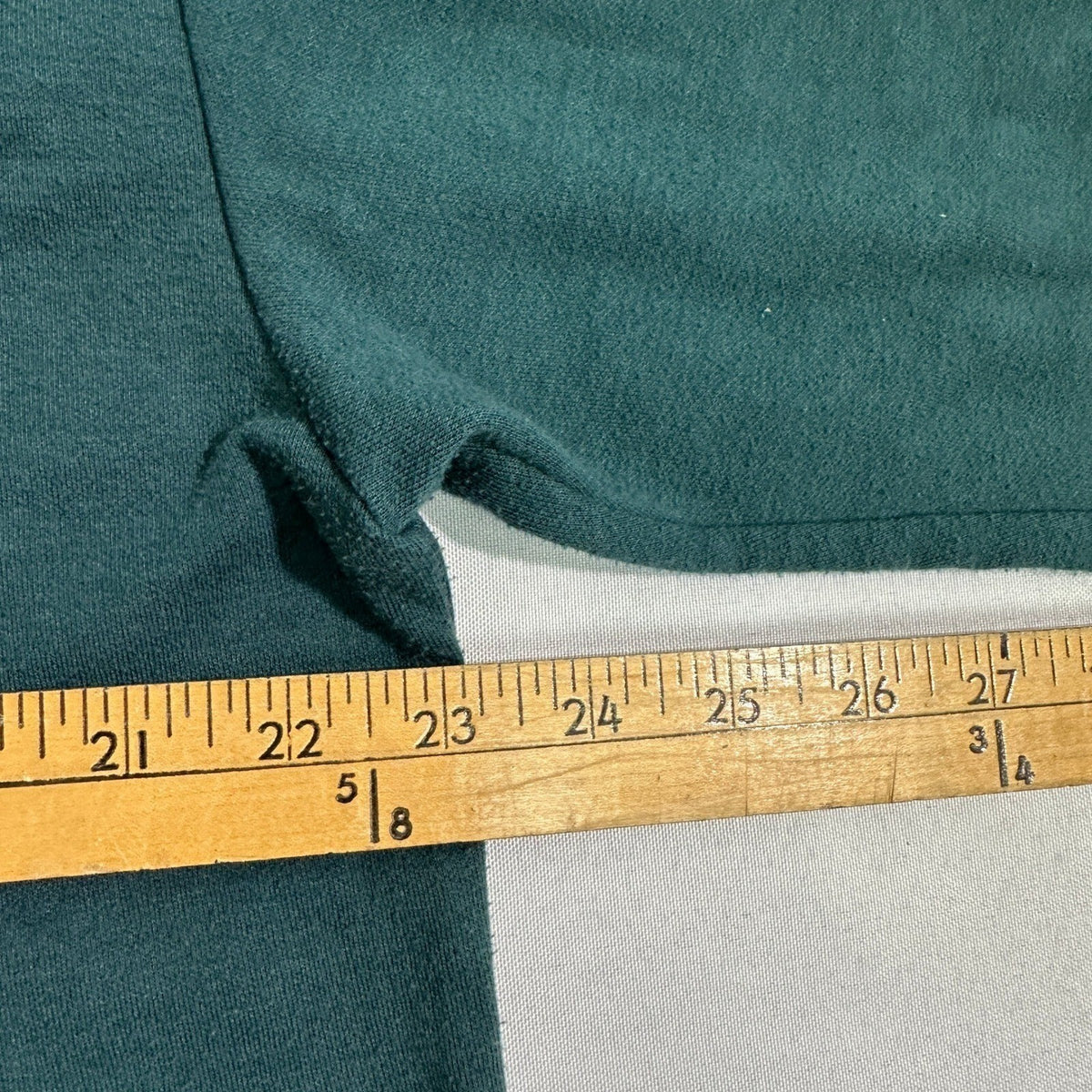 Vintage JD Made in Korea Blank Tee 2XL Forest Green Single