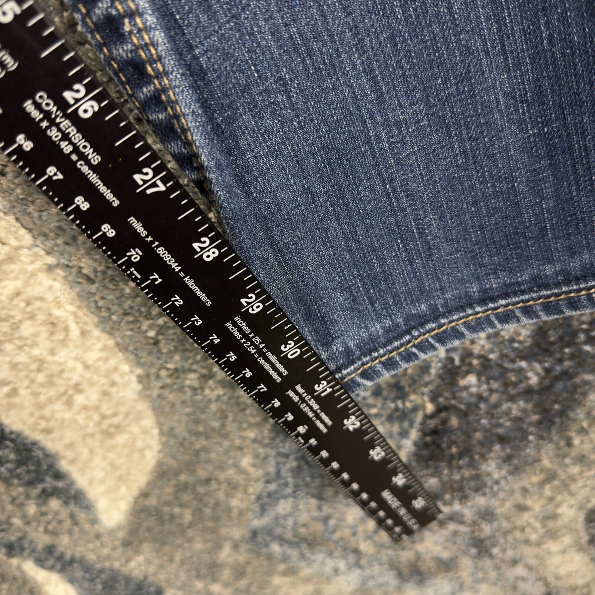 Rock Revival Deborah Bootcut Jeans Womens 28 Blue Low Rise