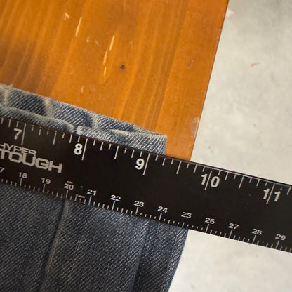 Levi's 514 Straight Jeans Mens 38x32 Blue Medium Wash Baggy