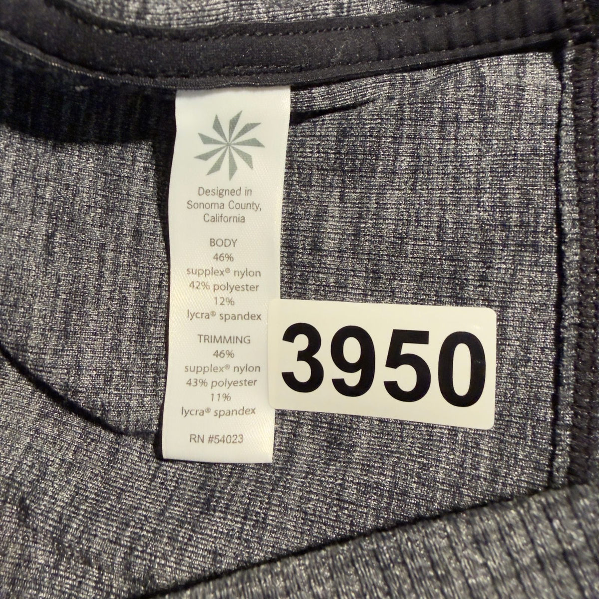 Athleta Asymmetric Zip Jacket Womens M Gray Funnel Neck
