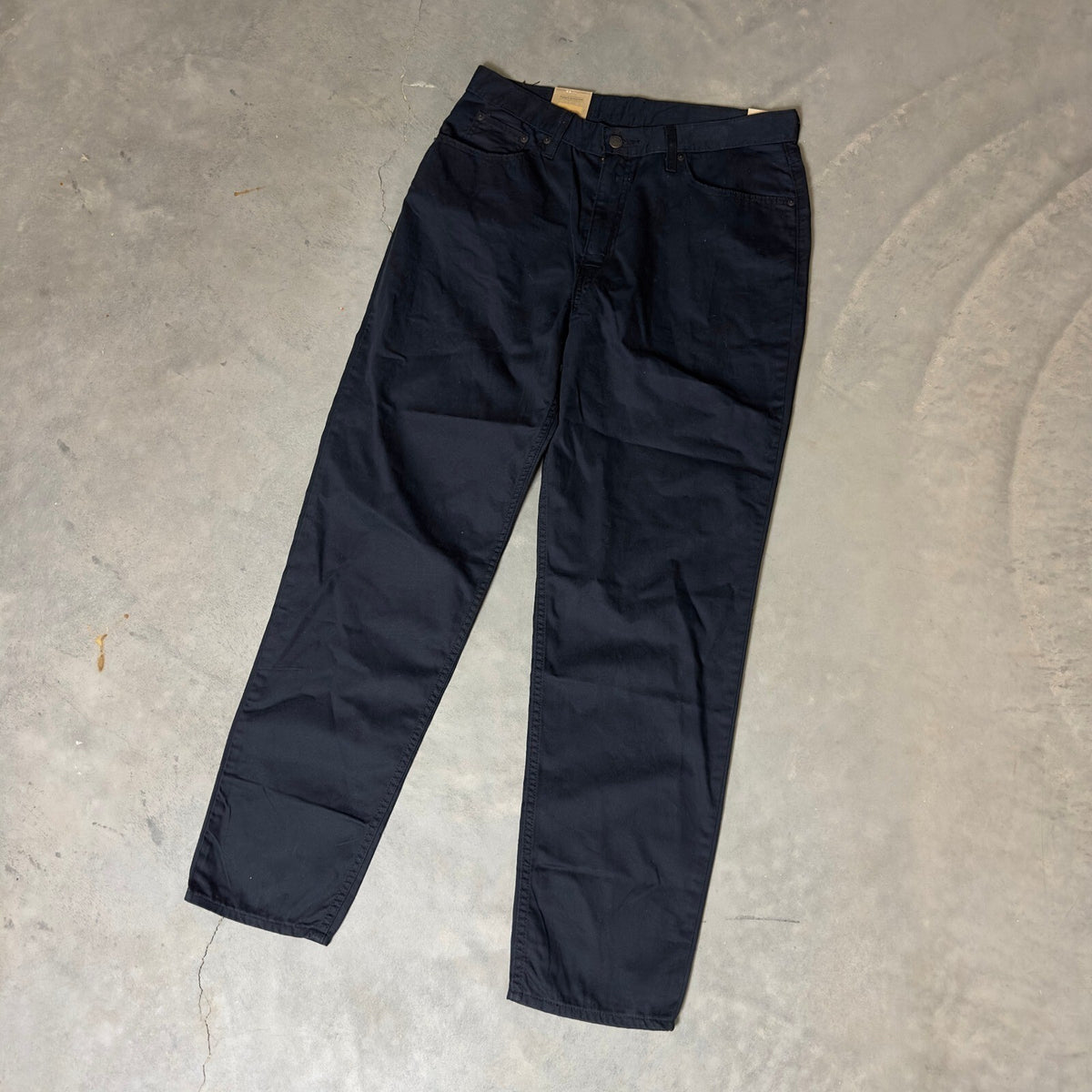 Levi's High Waisted Mom Jeans Womens 32x30 Black Baggy Indie