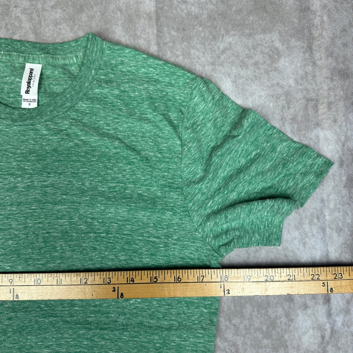 Lot of 14 Royal Apparel Triblend Tees Mens S Kelly Green NWT