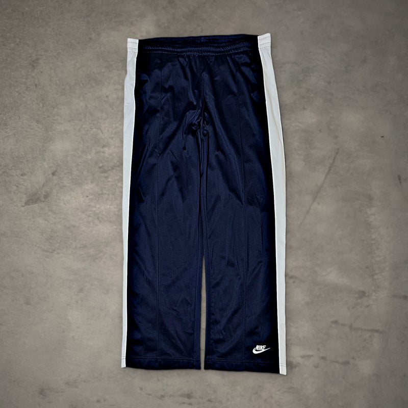 Y2K Nike Sportswear Track Pants Mens M Navy Baggy