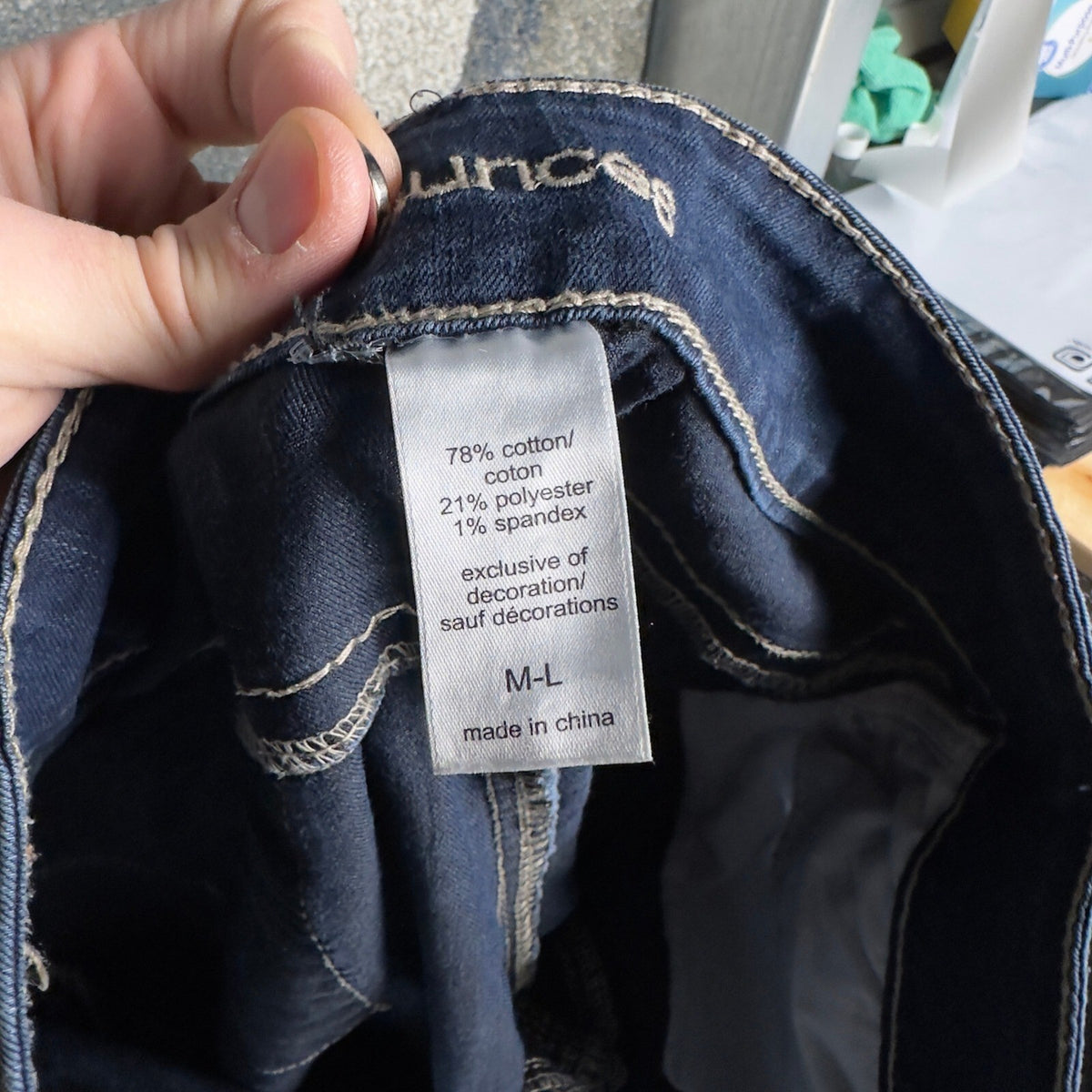 Y2K Maurices Skinny Jeans Womens 31x29 Dark Wash Embroidered