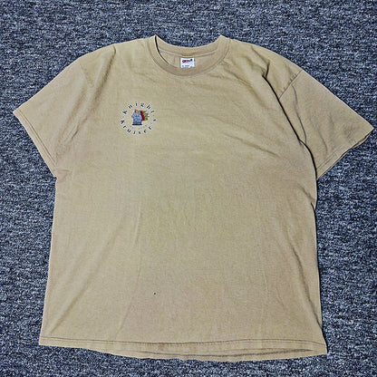 Anvil Knight Kruiser's Car Club Tee Mens XL Tan Douglas WY