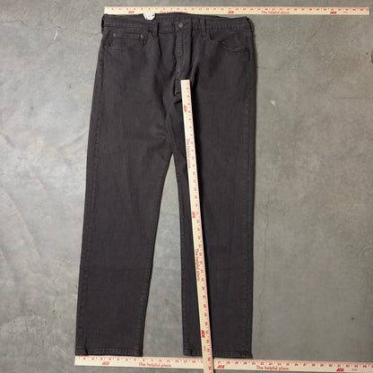 NWT Levi's Premium 502 Taper Jeans Mens 38x34 Washed Gray