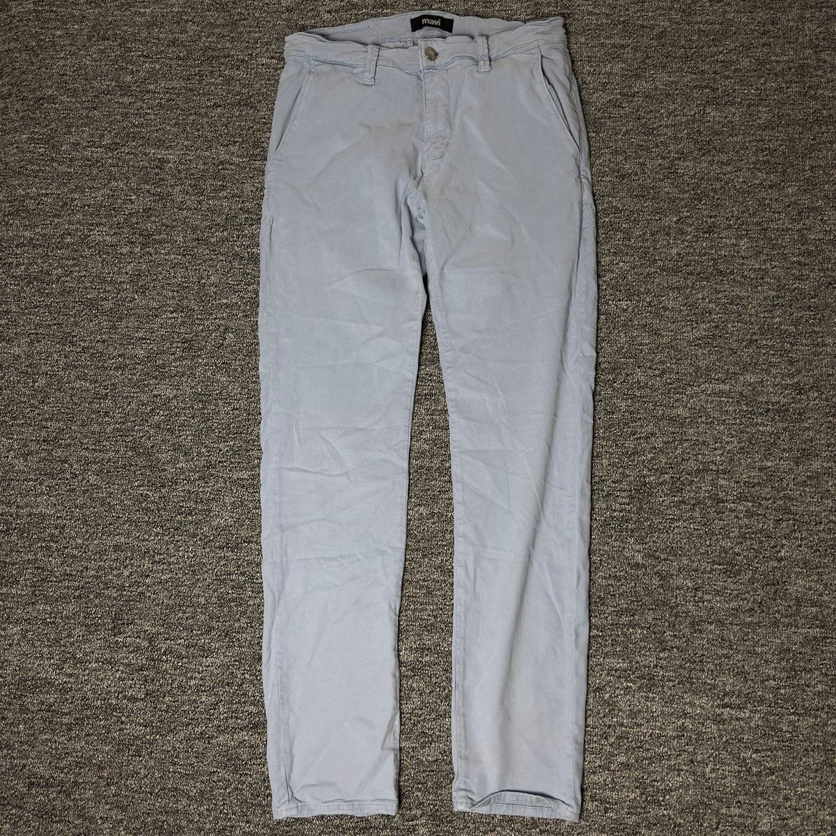 Mavi Milton Chino Pants Mens 31x32 Light Blue Tencel Casual