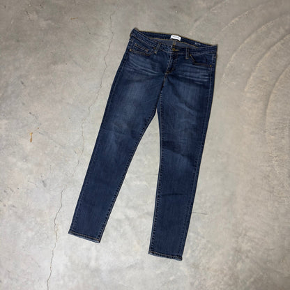 Big Star Skinny Jeans Womens 31 Dark Wash Blue Stretch Indie