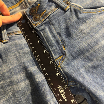 Hudson Skinny Jeans Womens 26 Blue Low Rise Y2K