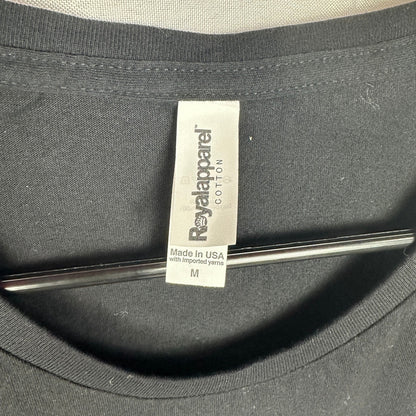 NWT Royal Apparel T-Shirt Women's M Black Basic Crew Neck