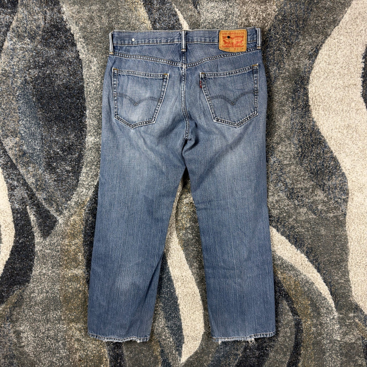 Vintage Y2K Levis 559 Relaxed Straight Jeans Mens 33x30 Blue