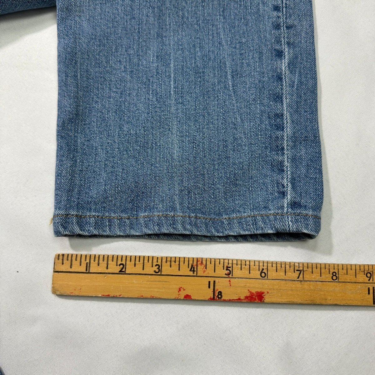 7 For All Mankind The Straight Jeans 36x30 Light Wash