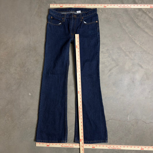 Jordache Flare Jeans Womens 9/10 Dark Wash Y2K
