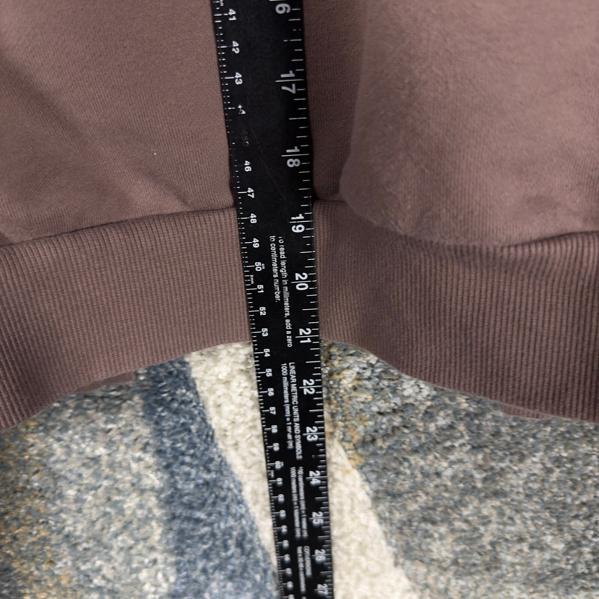 Athleta Split Back Pullover Hoodie Womens M Mauve Brown