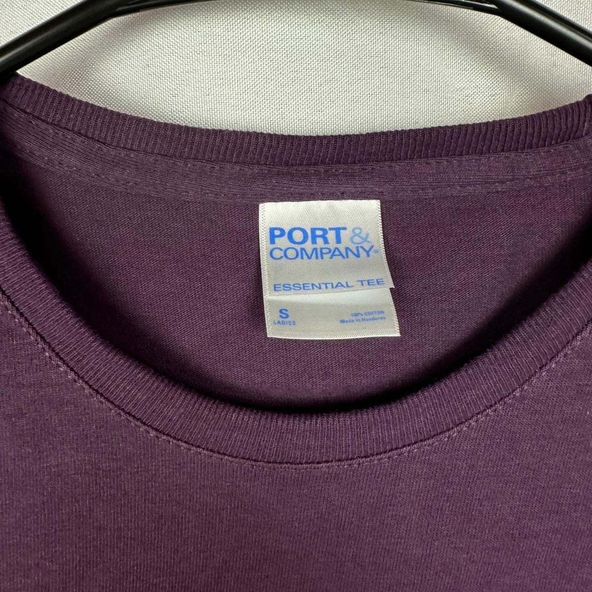 NWT Port & Company Women's S Purple Essential Tee Lot of 87
