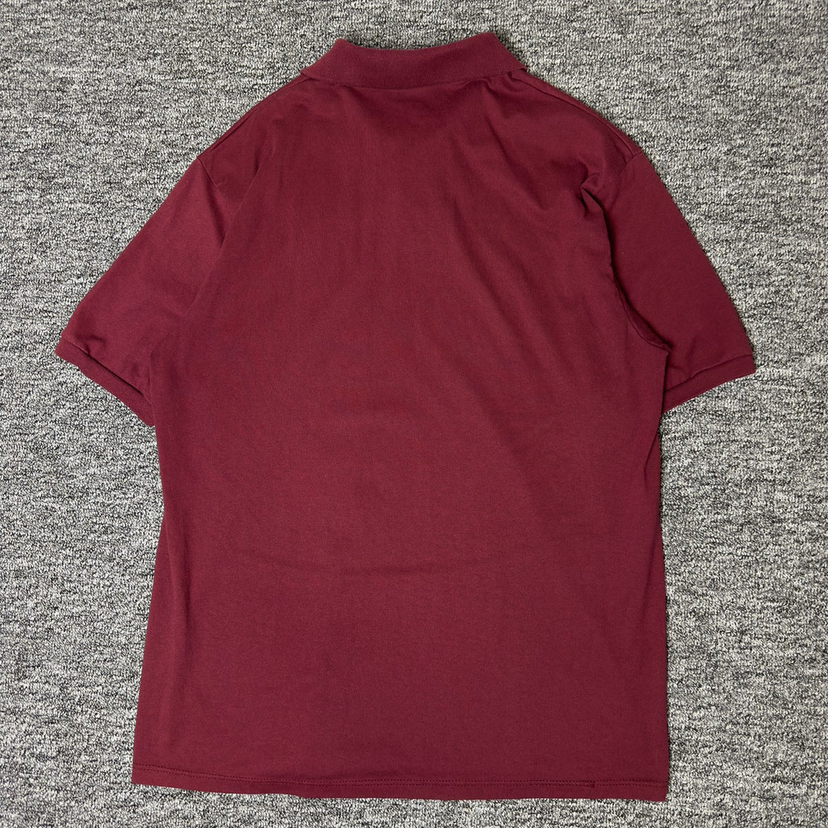 Jerzees Abercrombie Country Inn Polo Mens L Burgundy