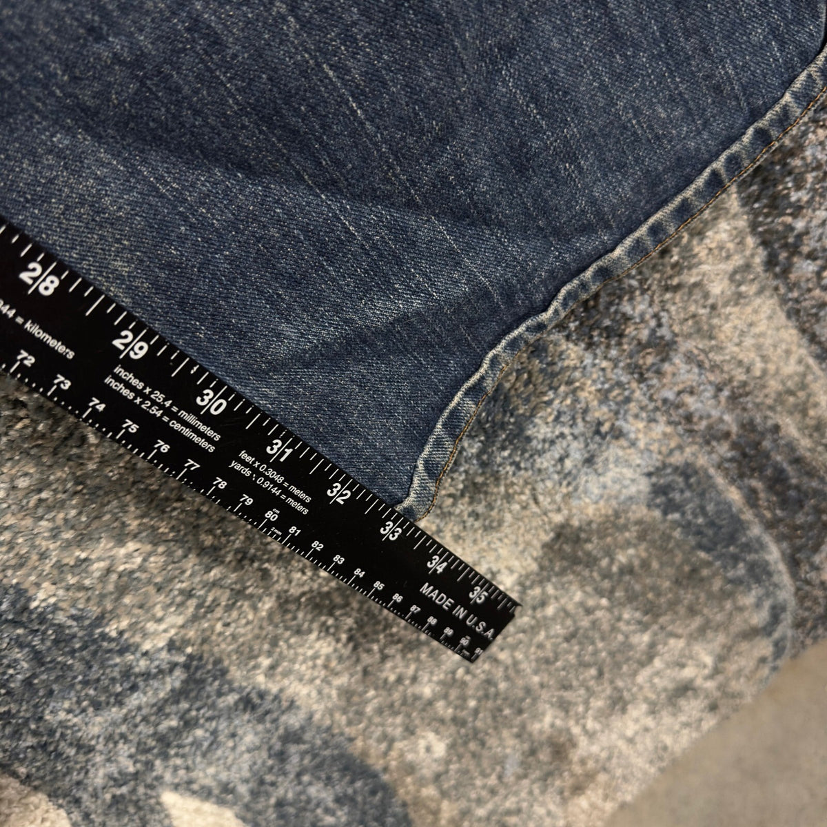 Y2K Tony Hawk Baggy Straight Jeans Mens 36x34 Medium Wash