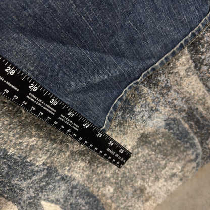 Y2K Tony Hawk Baggy Straight Jeans Mens 36x34 Medium Wash