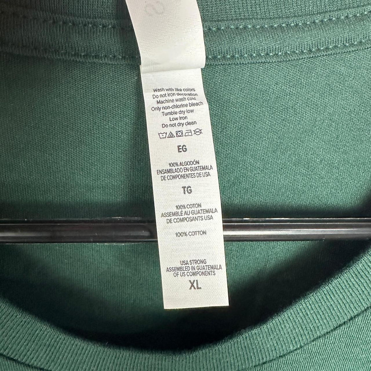 NWT Bella+Canvas Mens XL T-Shirt Evergreen Crew Neck
