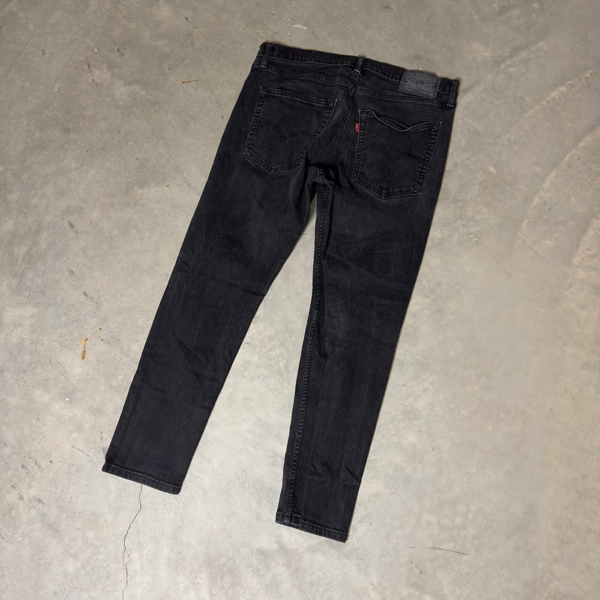 Levi's 511 Slim Fit Jeans Mens 36x30 Black Washed
