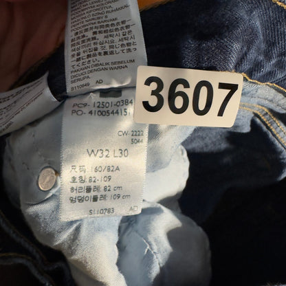 Levi's 512 Bootcut Jeans Womens 32x30 Dark Wash