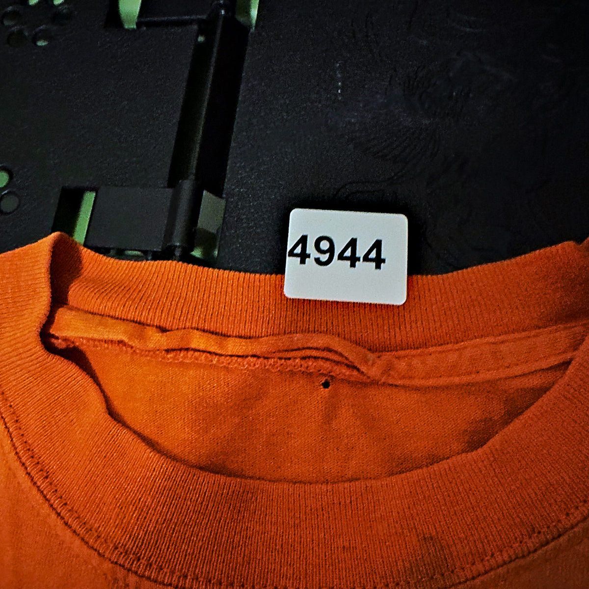 One-Eyed Jack's Saloon Sturgis Pocket Tee Mens Orange Biker