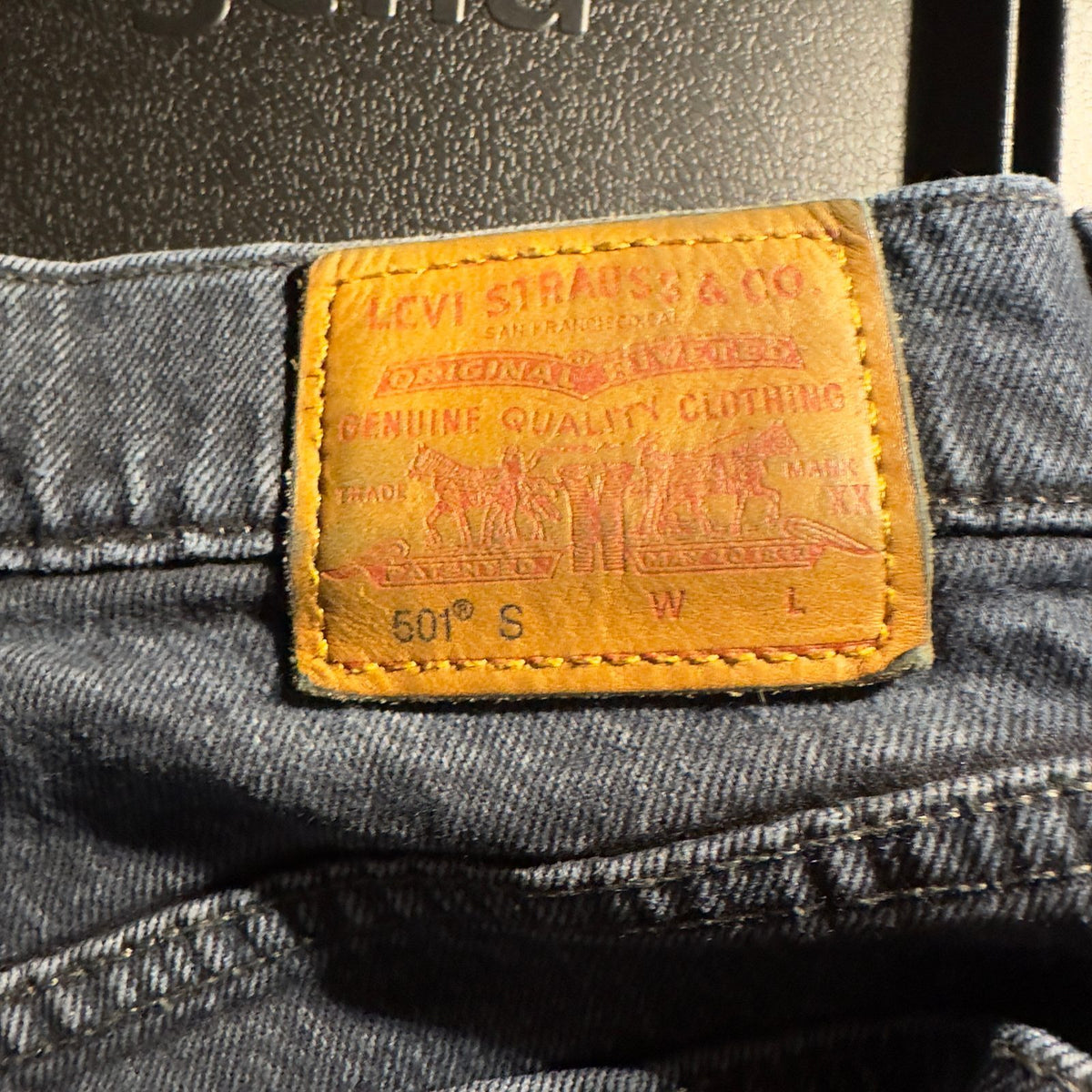 Levi's Premium 501 Jeans Womens 25x28 Distressed