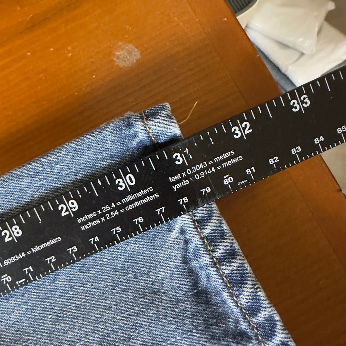 Levi's 505 Regular Fit Jeans Mens 30x32 Blue Straight