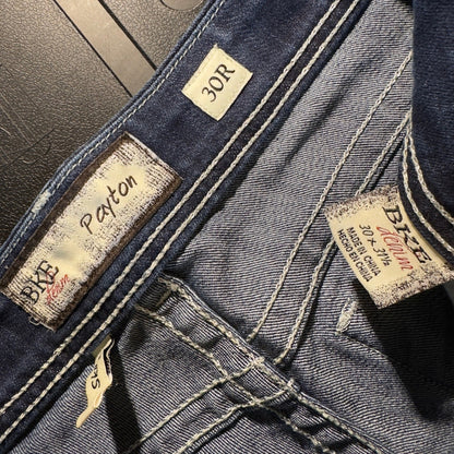 Vintage BKE Payton Skinny Jeans Womens 30R Dark Wash Y2K