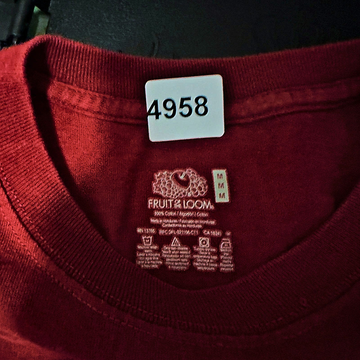 Fruit of the Loom Sturgis 2007 Sleeveless Tee Mens M Red