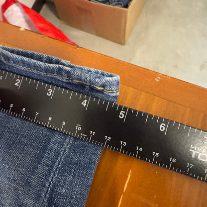 7 For All Mankind High Waist Skinny Jeans Womens 28 Blue