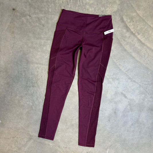 NWT Victoria Sport Knockout Tight Leggings Womens M Burgundy