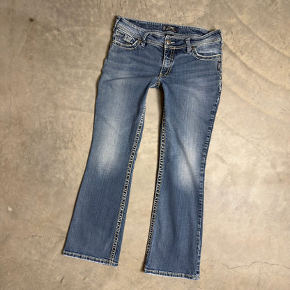Silver Jeans Suki Baggy Bootcut Womens W38 L32