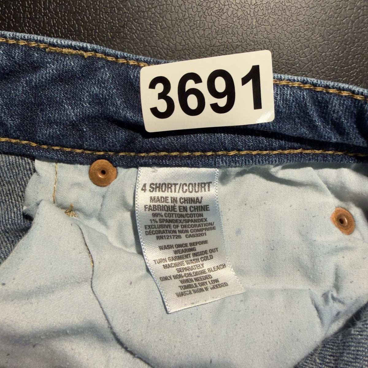 Aeropostale Skinny Jeans Womens 4 Short Blue