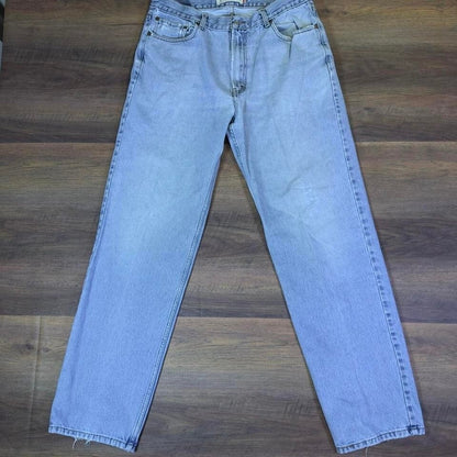 Levi's 550 Relaxed Fit Jeans 36x36 Light Wash Vintage Y2K