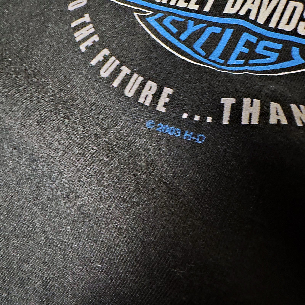 Vintage Harley Davidson Faribault MN Tee Mens 2XL Black
