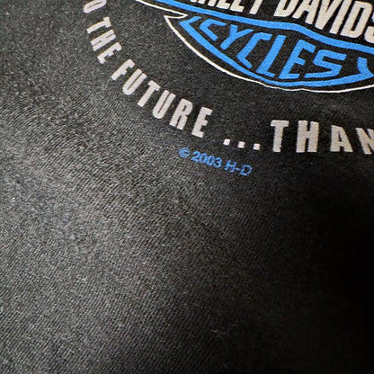 Vintage Harley Davidson Faribault MN Tee Mens 2XL Black