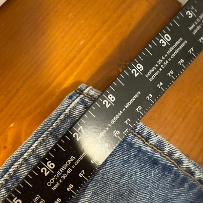 Levi's 501 Original Fit Jeans Mens 36x28 Blue Straight