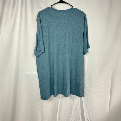 NWT Bella Canvas T-Shirt Mens 2XL Denim Blue Heathered