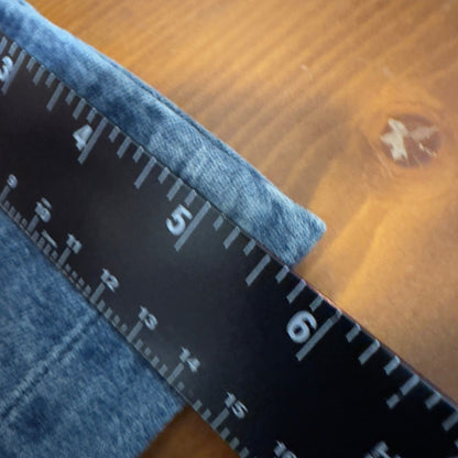 Vigoss Heritage Straight Jeans Womens 10 Blue Embellished